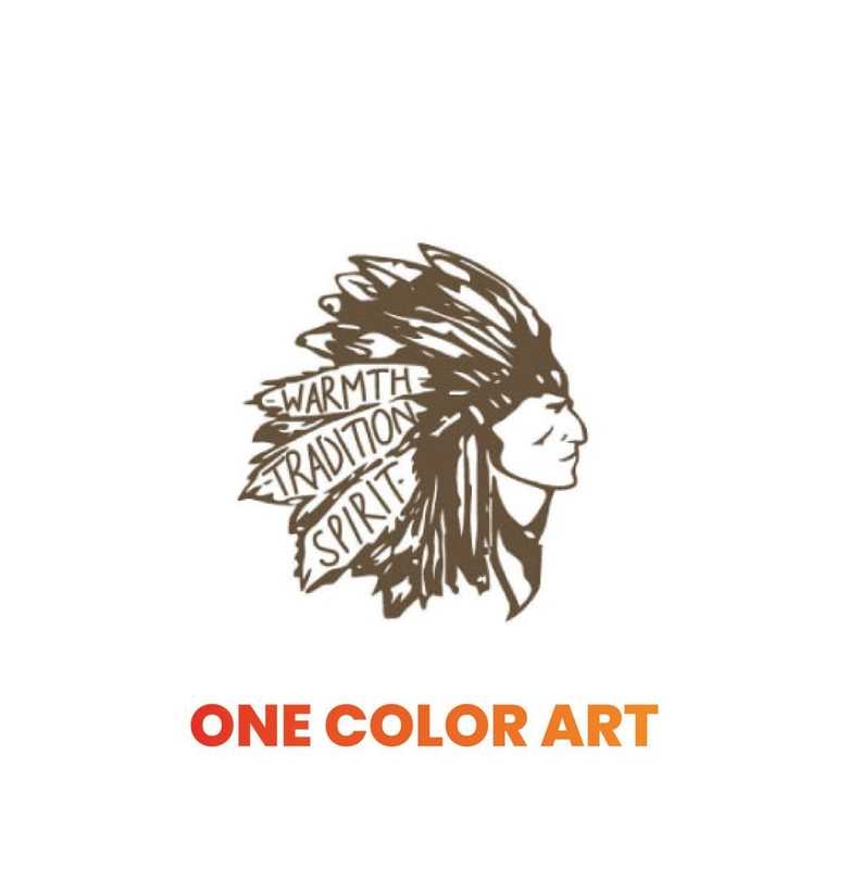 Graphic-led lifestyle composition